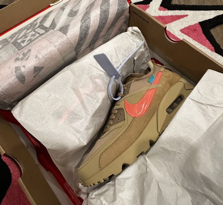 Off White Air Max 90 Desert Ore