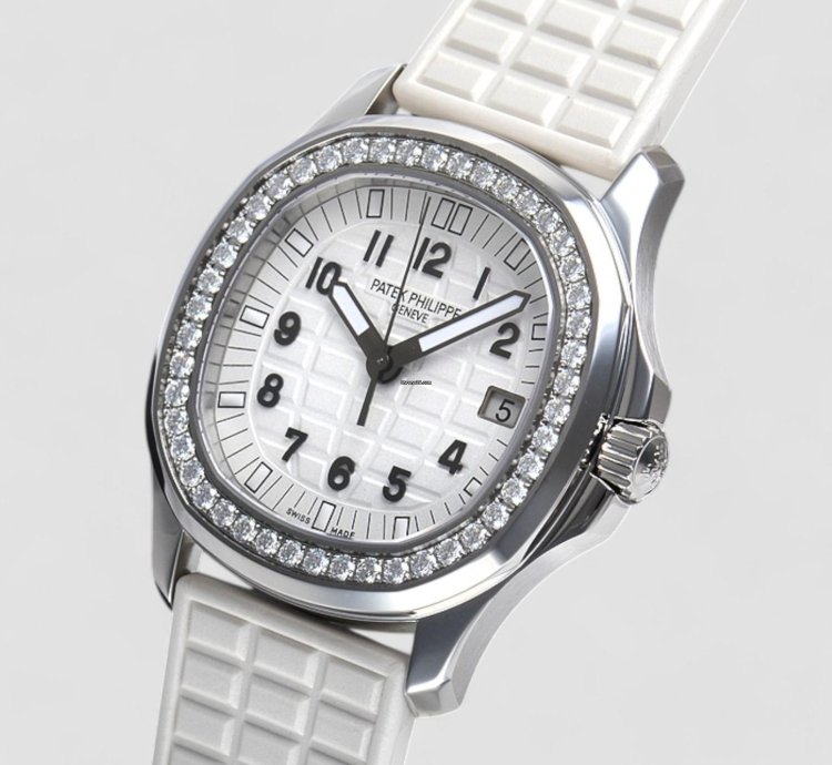 Patek Philippe Aquanaut 5067a Ladies Luce Ss White