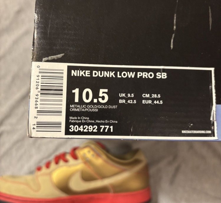 Nike Dunk Low Pro Sb Money Cat 2007