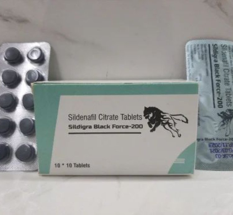 Sildenafil Sildigra Black Force 200 Mg 10 Pills