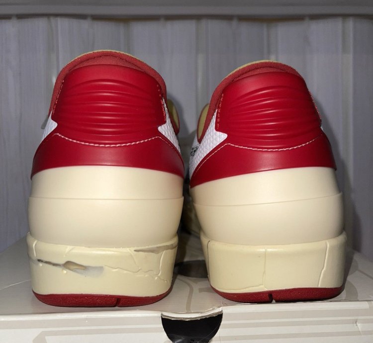 Off-white Nike Air Jordan Retro Low 2 Sp White Size 12