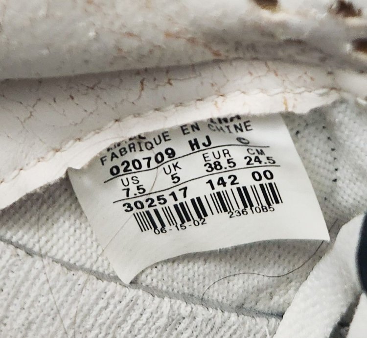 Nike Dunk Low Sb Premium 2002 White 302517-142 7 5 Y2k