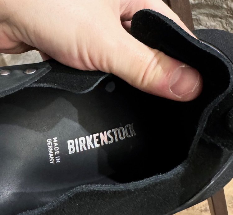 Dior Birkenstock 2022 Black Suede Tokio Mules Slippers