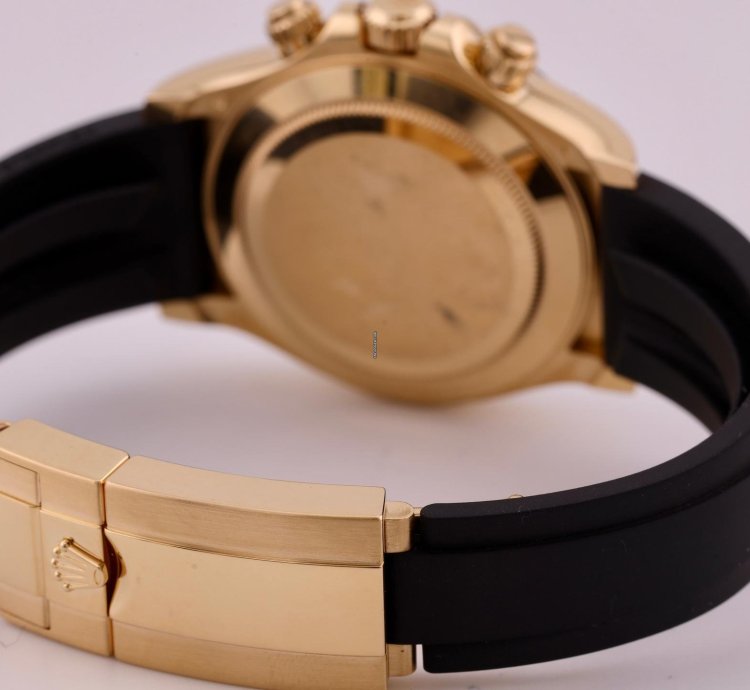 Rolex Daytona 116518ln Factory Black Diamond Dial 2022 Full Set