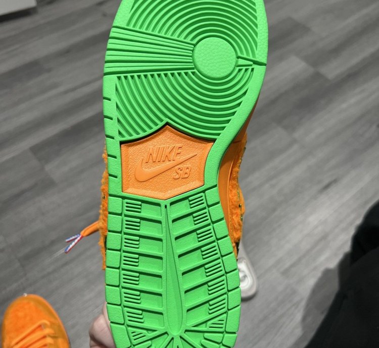 Orange Grateful Dead Dunks Friends And Family