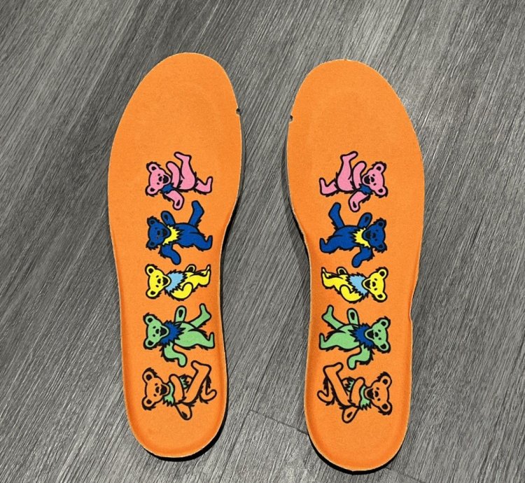 Orange Grateful Dead Dunks Friends And Family