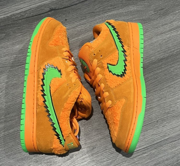 Orange Grateful Dead Dunks Friends And Family
