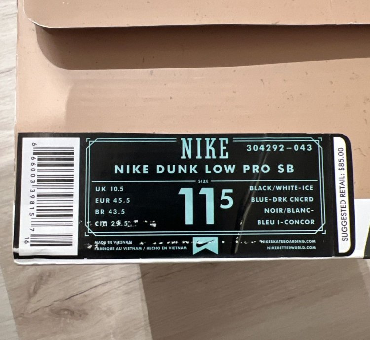 Nike Dunk Sb Concord