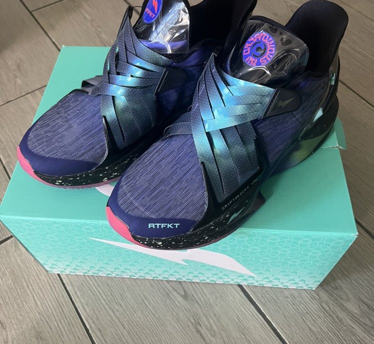 Rtfkt Cryptokicks Irl Spacematter Sz 9 5 Us Men