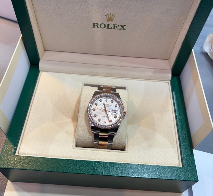 Rolex Datejust 36 Bought On 3rd Of April 2024 Unworn Gift