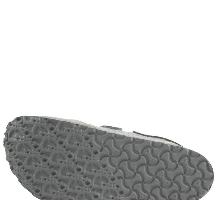Dior Birkenstock Gray Wool Tokio Mule