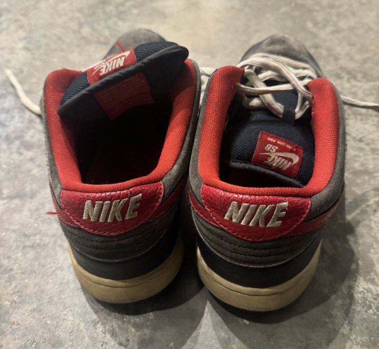 Nike Dunk Sb Dunk Low Pro Dark Obsidian Gym Red