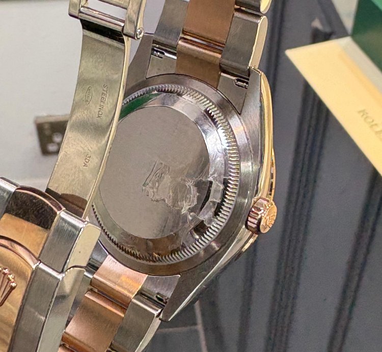 Rolex Datejust 36 Bought On 3rd Of April 2024 Unworn Gift