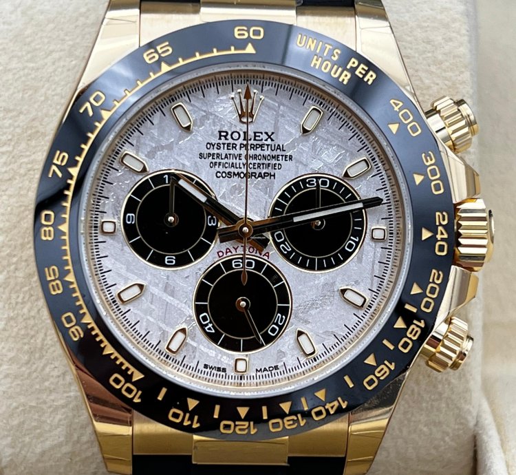 Rolex Daytona 116518ln Meteorite 2023 Neu Full Set