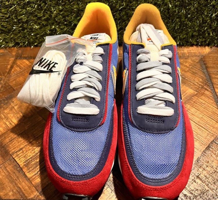 Sacai Ldwaffle Varsity Blue