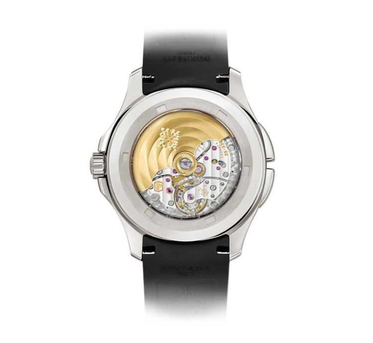 Patek Philippe Aquanaut 5164a Travel Time Black Dial Rubber Strap Steel Discontinued 2019