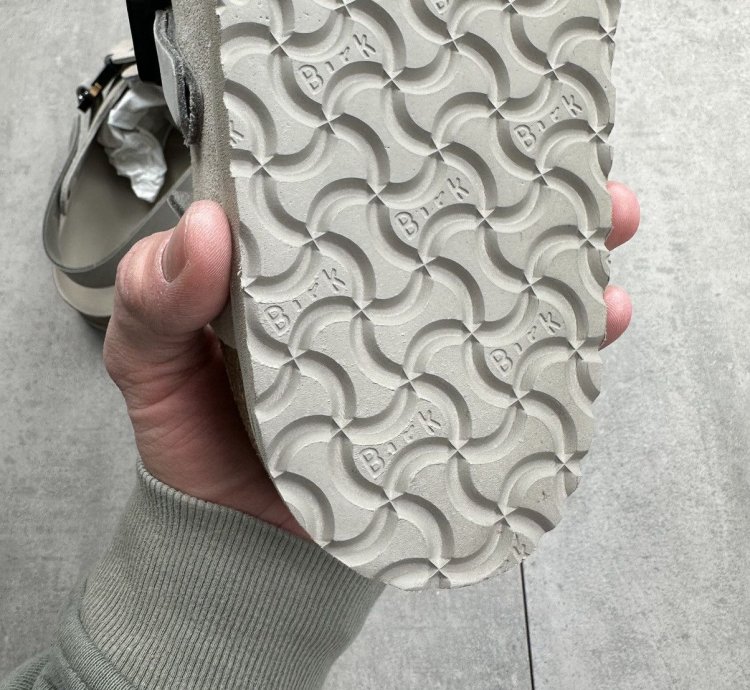 Dior Birkenstock Mule Tokio Grey Beige
