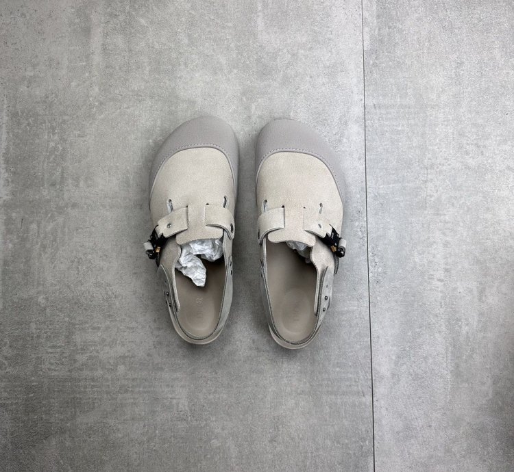 Dior Birkenstock Mule Tokio Grey Beige