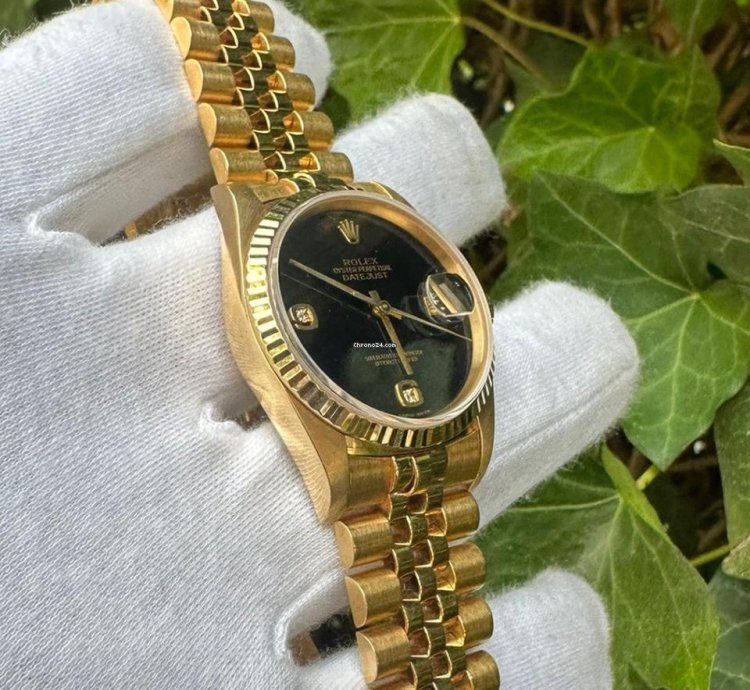 Rolex Datejust 36 Like New Full Collector Set Onyx Datejust 36mm