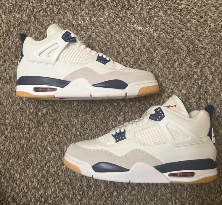 Nike Sb Air Jordan 4 Navy