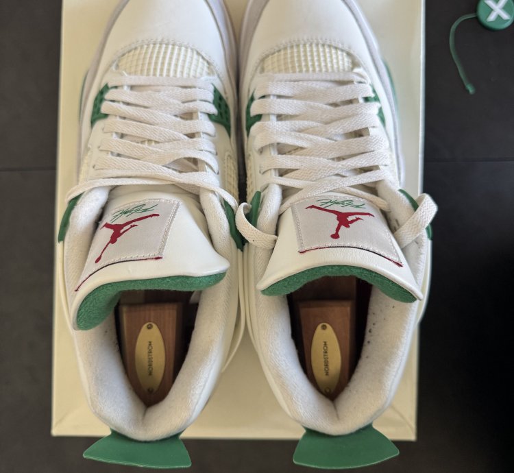 Nike Sb Air Jordan 4 Pine Green
