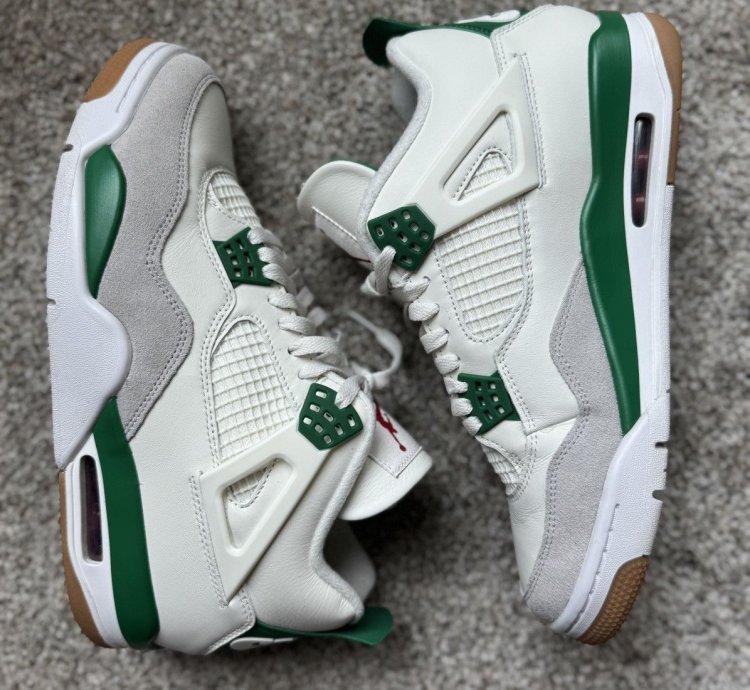 Nike Sb Air Jordan 4 Retro Sp Pine Green 2023 Size 10