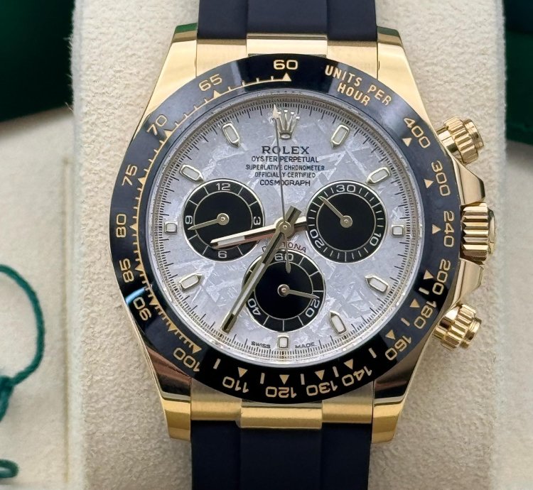 Rolex Daytona 116518ln Unworn Full Set Meteorite Discontinued