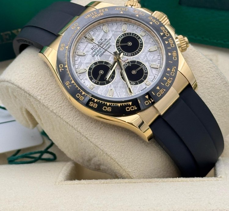 Rolex Daytona 116518ln Unworn Full Set Meteorite Discontinued