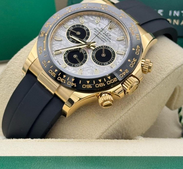 Rolex Daytona 116518ln Unworn Full Set Meteorite Discontinued