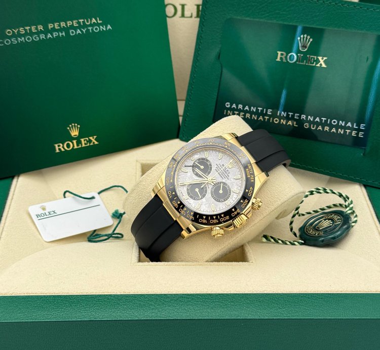 Rolex Daytona 116518ln Unworn Full Set Meteorite Discontinued