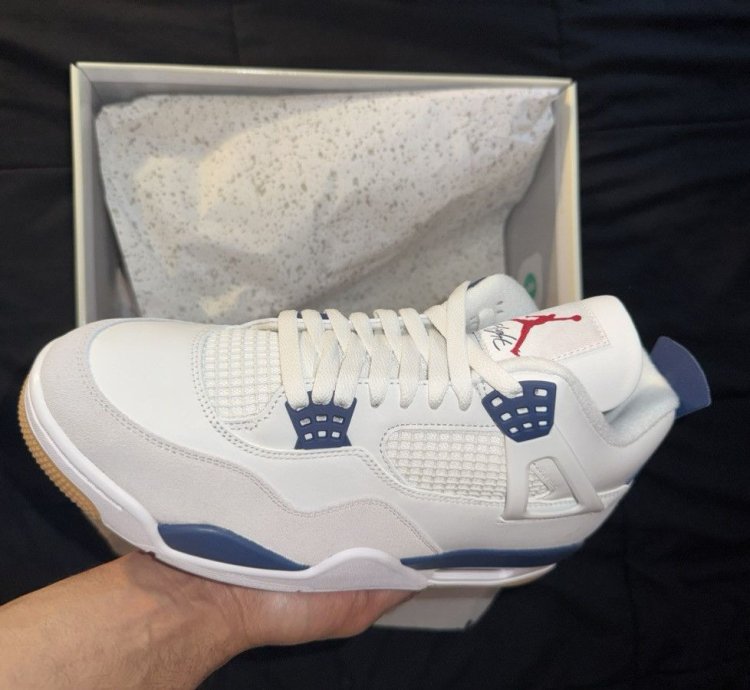 Nike Sb Air Jordan Retro 4 Sp Navy