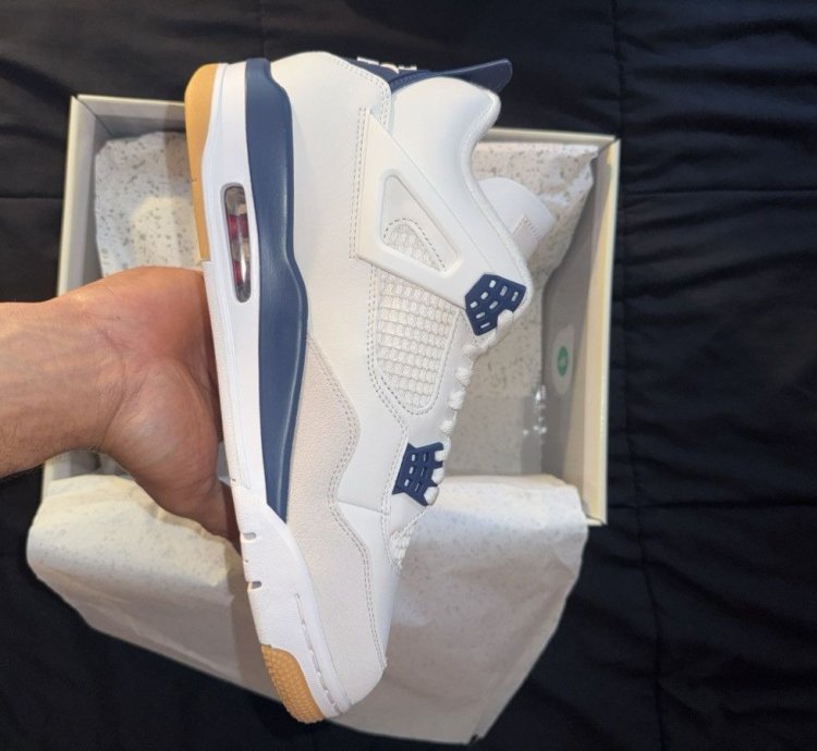 Nike Sb Air Jordan Retro 4 Sp Navy