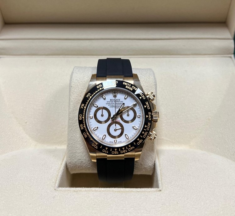 Rolex Daytona 116518ln White 2023 Neu Full Set Wei
