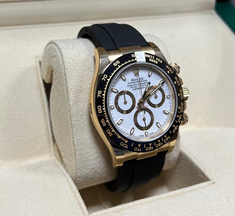 Rolex Daytona 116518ln White 2023 Neu Full Set Wei