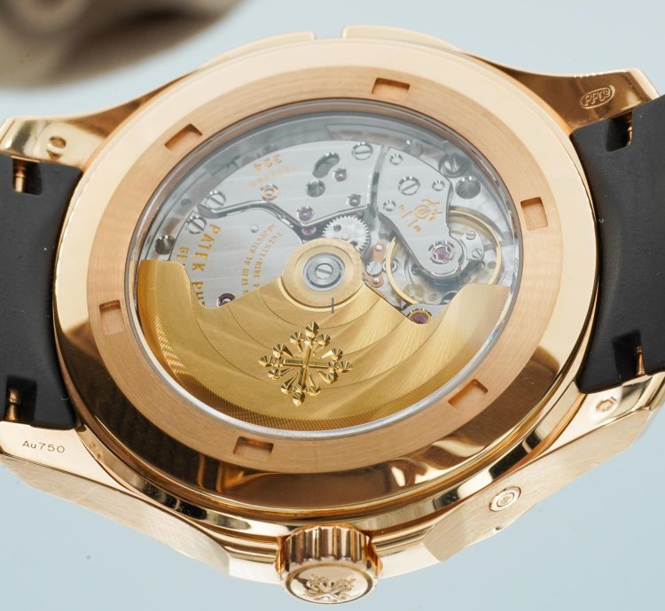 Patek Philippe Aquanaut 5164r Travel Time 18k Rose Gold Boxes Papers