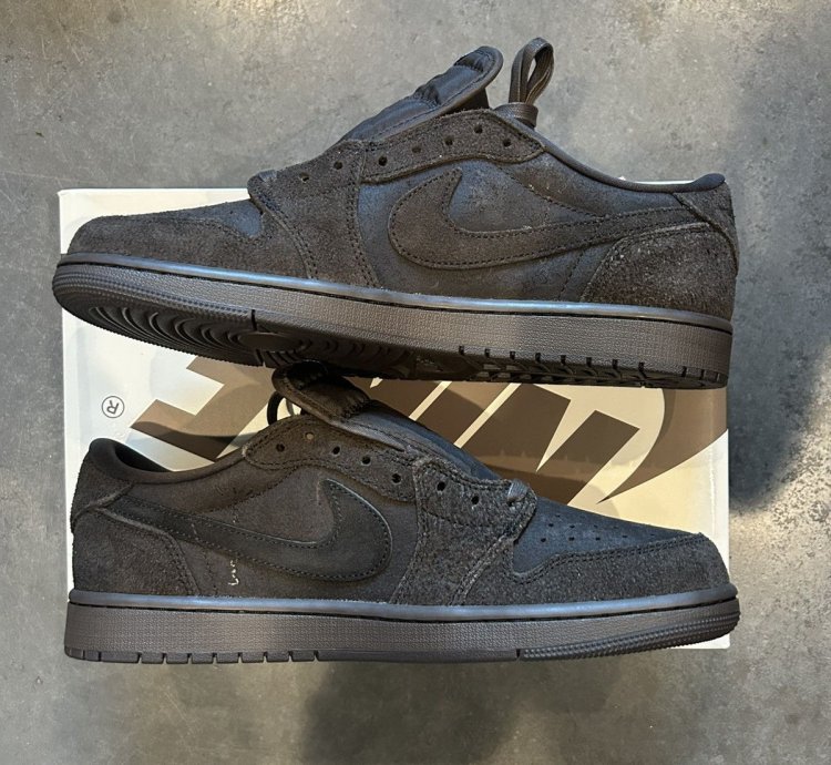 Size 11 Travis Scott Air Jordan 1 Velvet Brown