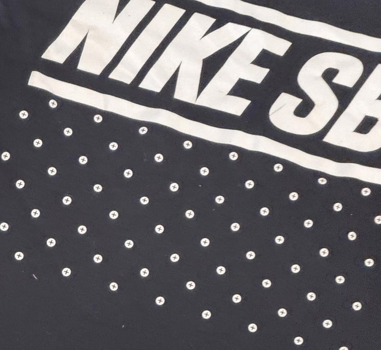 Nike Sb Black Graphic Tee With Studded Design Mens