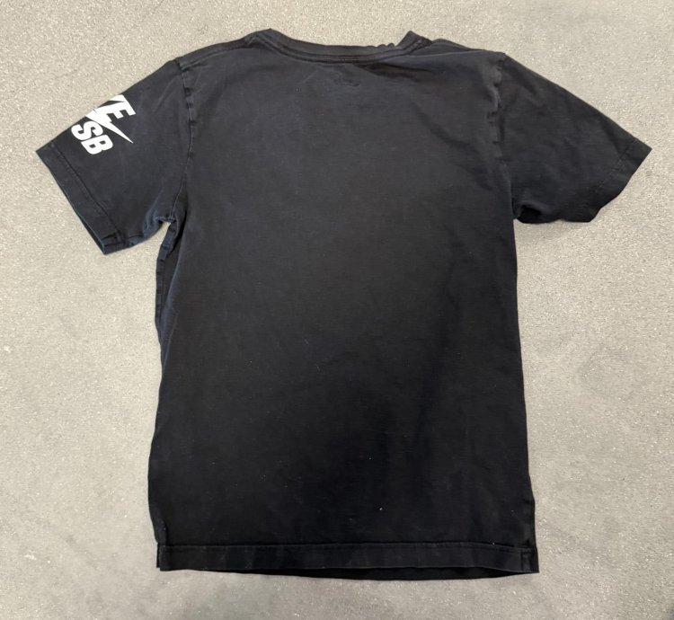 Nike Sb Black Graphic Tee With Studded Design Mens