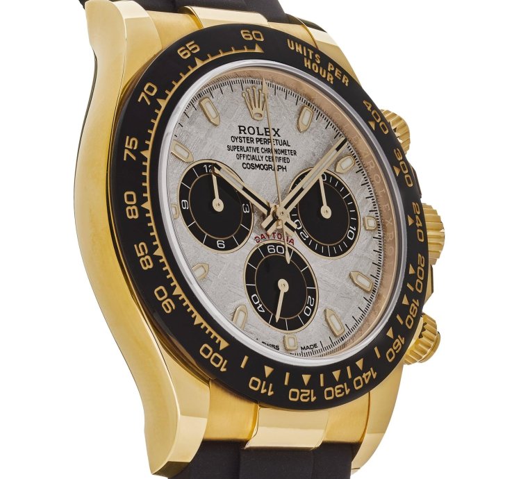 Rolex Daytona 116518ln Yellow Gold Meteorite Dial 2022