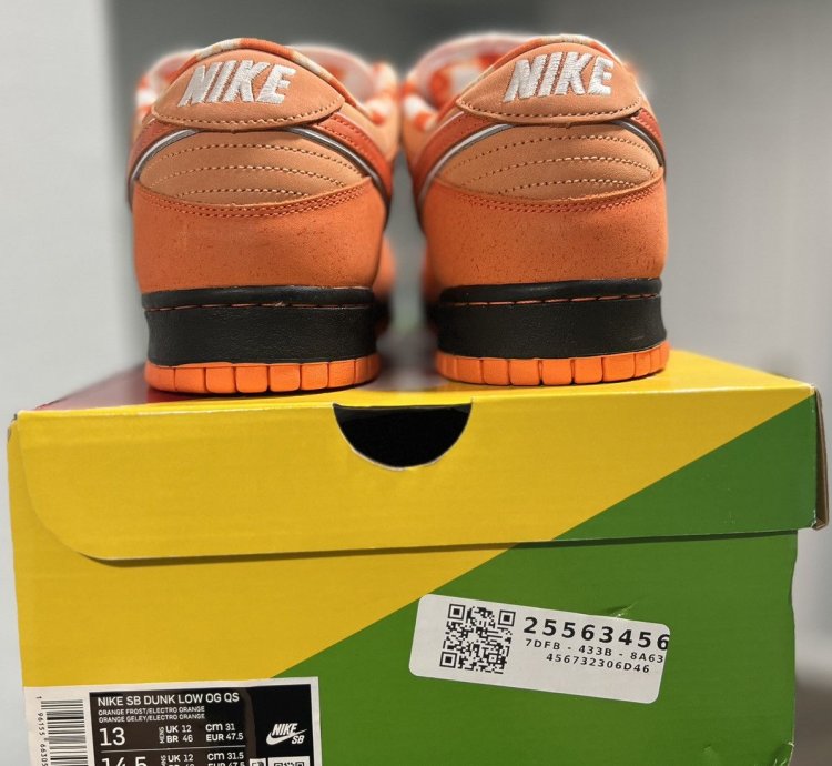 Size 13 - Nike Dunk Low Sb Concepts Orange Lobster