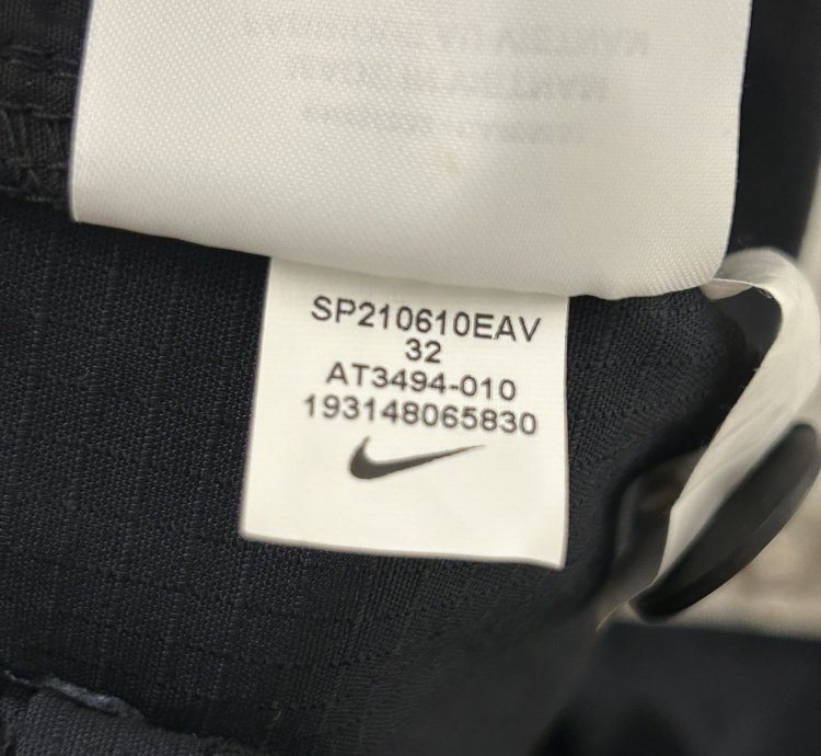 Nike Sb Cargo Black Pants Ripstop Flex Ftm Ss20