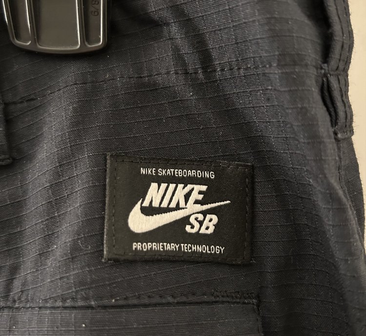 Nike Sb Cargo Black Pants Ripstop Flex Ftm Ss20
