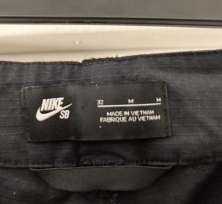 Nike Sb Cargo Black Pants Ripstop Flex Ftm Ss20