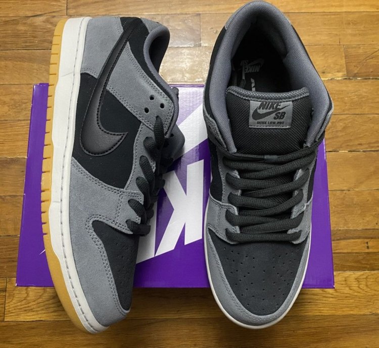 Size 13 - Nike Sb Dunk Low Dark Smoke Grey Black Men