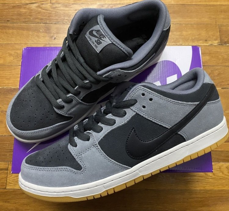 Size 13 - Nike Sb Dunk Low Dark Smoke Grey Black Men