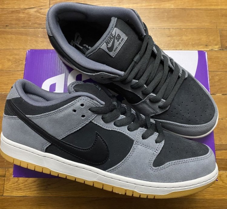 Size 13 - Nike Sb Dunk Low Dark Smoke Grey Black Men