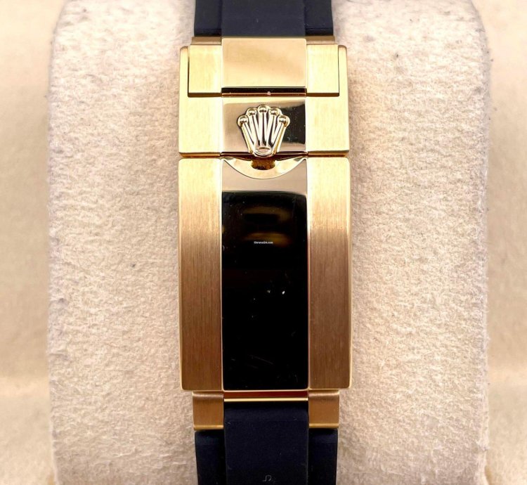 Rolex Daytona 116518ln Yellow Gold Oysterflex Black Dial Unworn 2023