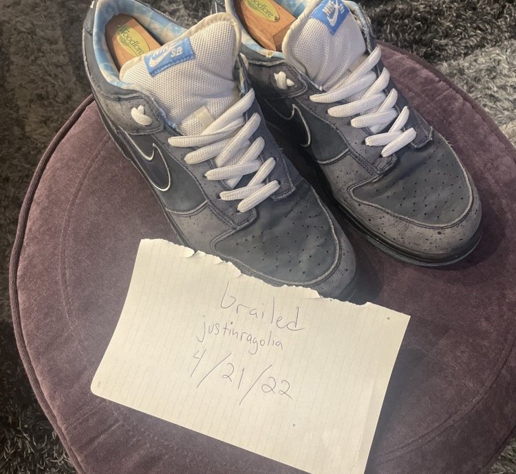 Nike Sb Concepts Dunk Low Premium Sb Blue Lobster 2009