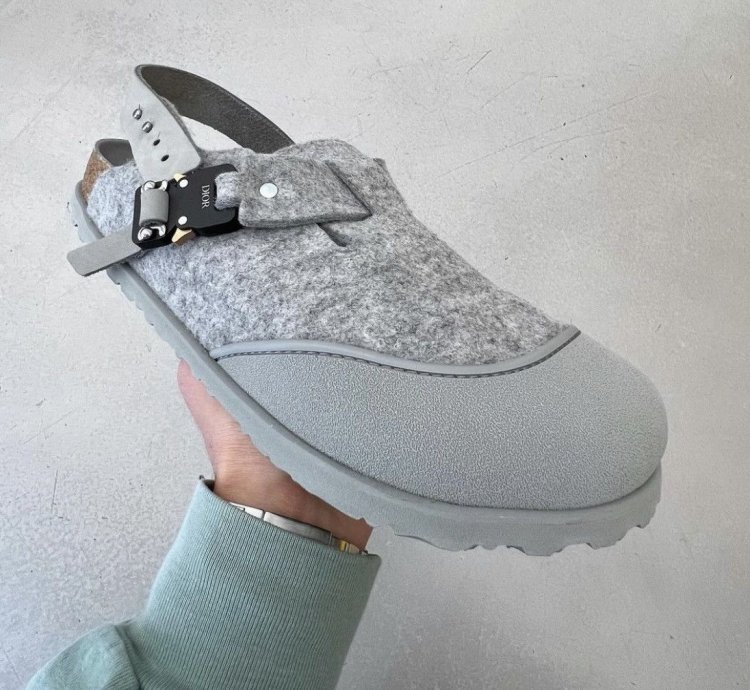 Dior Birkenstock Wool Rubber 43 10 2022