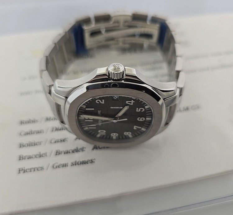 Patek Philippe Aquanaut 5167 1a 40mm Auto Luxury Watch Gorgeous 2010 Papers